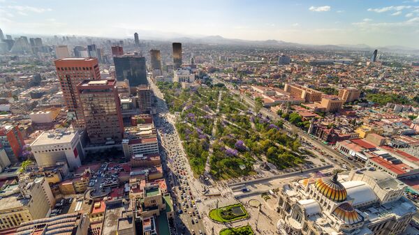 نمای هوایی مکزیکو سیتی - اسپوتنیک ایران  