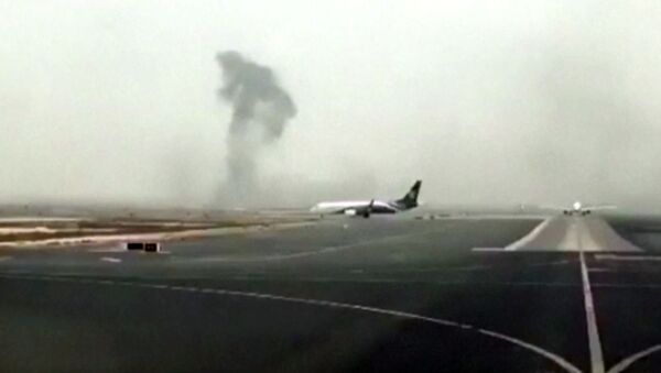 هواپیمای امارات در فرودگاه دوبی دچار سانحه شد - اسپوتنیک ایران  