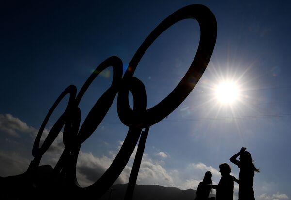 حلقه های المپیک در  ریو د ژانیرو - اسپوتنیک ایران  
