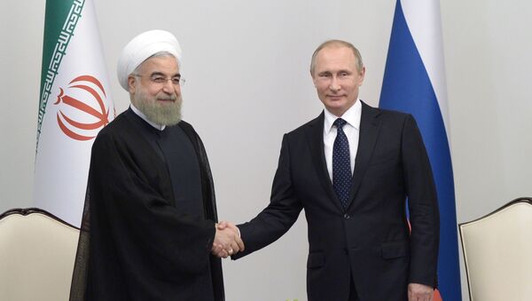 پوتین در دیدار با روحانی: روابط روسیه و ایران در همه عرصه ها پیشرفت داشته است - اسپوتنیک ایران  