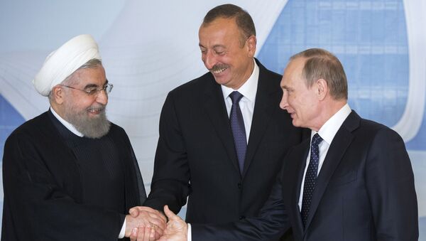 معاون وزیر خارجه آذربایجان: دیدار پوتین، علی یف و روحانی سرآغاز مرحله ای نوین در تاریخ منطقه - اسپوتنیک ایران  