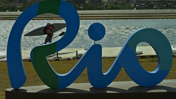 Спортсмен-байдарочник на Олимпийских играх 2016 в Рио-де-Жанейро - اسپوتنیک ایران  