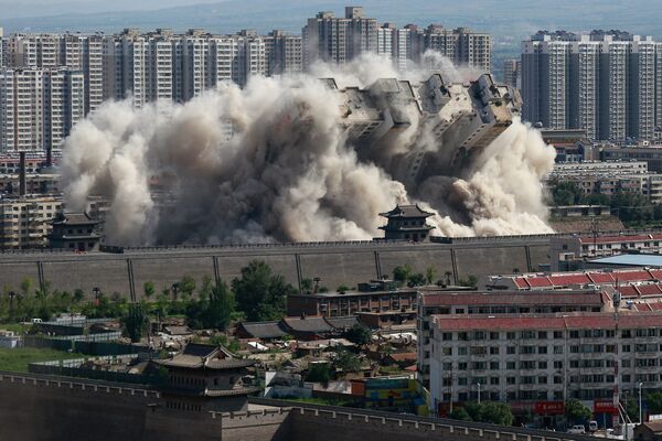 تخریب ساختمان در چین - اسپوتنیک ایران  