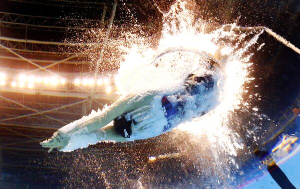 کتی لدکی شناگر آمریکایی  در مسابقات المپیک ریو د ژانیرو - اسپوتنیک ایران  