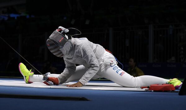 ابتهاج محمد ورزشکار آمریکایی در بازی های المپیک ریو د ژانیرو - اسپوتنیک ایران  