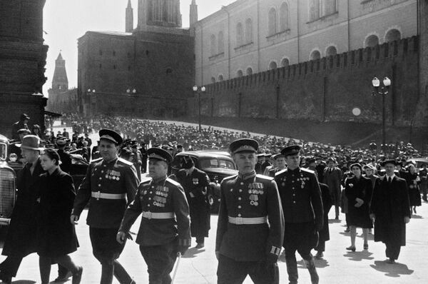 9 مه 1945 در مسکو - اسپوتنیک ایران  