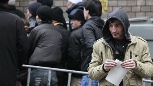 مهاجران کاری تاجیک در روسیه - اسپوتنیک ایران  