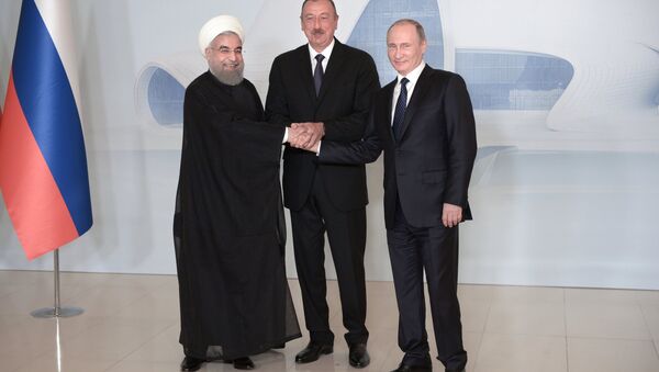Визит президента РФ Владимира Путина в Азербайджан - اسپوتنیک ایران  