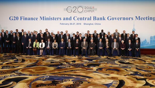 Встреча министров финансов и глав ЦБ стран G20 в Китае - اسپوتنیک ایران  
