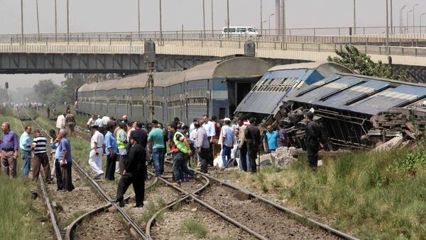 خروج قطار از ریل در تایوان - اسپوتنیک ایران  
