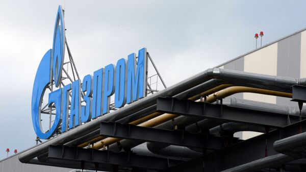 Логотип Газпрома - اسپوتنیک ایران  