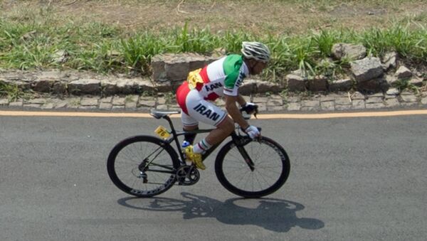 Иранский велогонщик Бахман Голбарнежад - اسپوتنیک ایران  