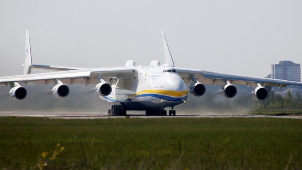 The Antonov An-225 Mriya, the world's biggest aircraft, built in Ukraine during the Soviet era. Today the country's aviation industry is on the verge of collapse. - اسپوتنیک ایران  