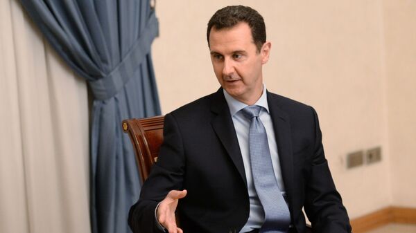 Prezydent Syrii Baszar al-Asad w Damaszku - اسپوتنیک ایران  