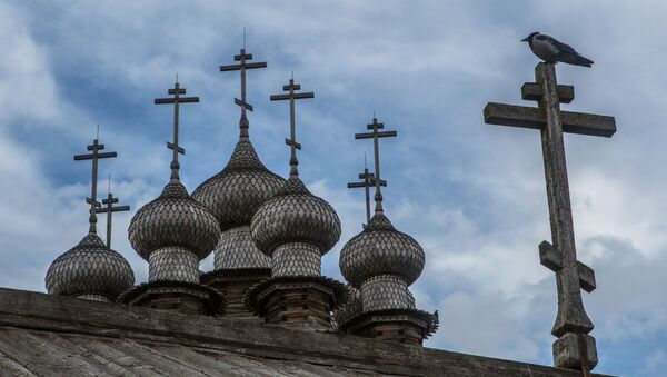 کلیسای برفی در روسیه (عکس) - اسپوتنیک ایران  