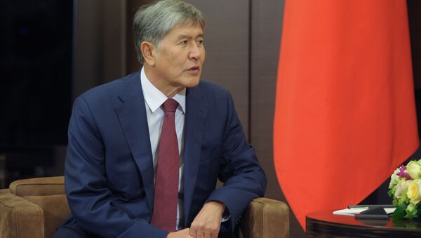 Президент Киргизии Алмазбек Атамбаев - اسپوتنیک ایران  