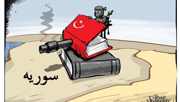 Сирийские солдаты обнаружили книгу для моджахедов турецкого издательства - اسپوتنیک ایران  