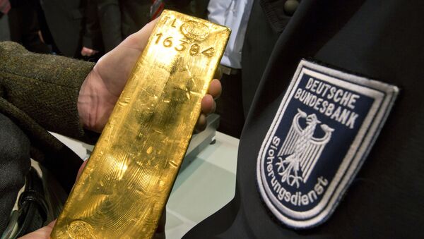 Слиток золота в Германии - اسپوتنیک ایران  