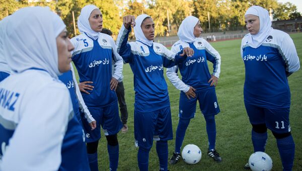 Женская сборная Ирана по футболу - اسپوتنیک ایران  