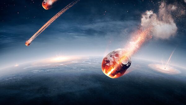 Горящие метеориты в атмосфере Земли - اسپوتنیک ایران  