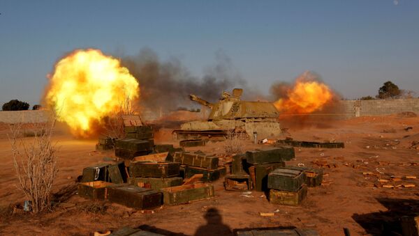 Бой Вооруженных сил Ливии с ИГ в Сирте - اسپوتنیک ایران  