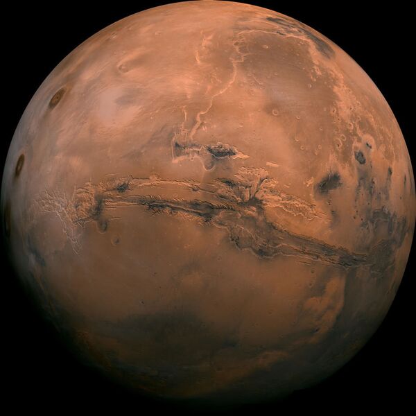منظره دره «مارینر» مریخ از فضا - اسپوتنیک ایران  