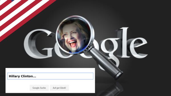 Large Google Manipulation: How the search engine brings Clinton millions of votes - اسپوتنیک ایران  