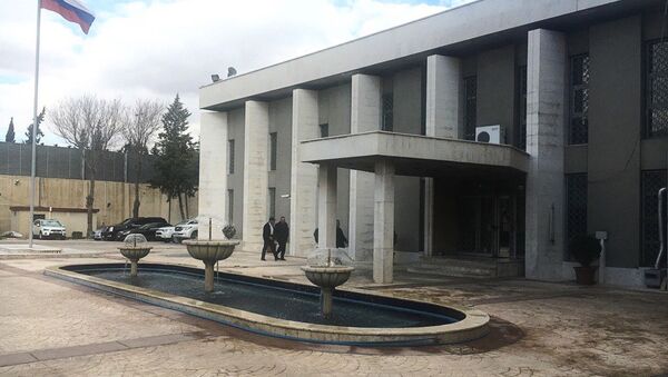 Здание посольства РФ в Дамаске - اسپوتنیک ایران  