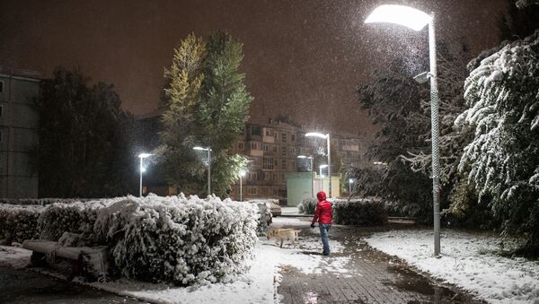 В Омске выпал первый снег - اسپوتنیک ایران  