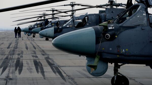 Вертолеты Ка-52 Аллигатор - اسپوتنیک ایران  