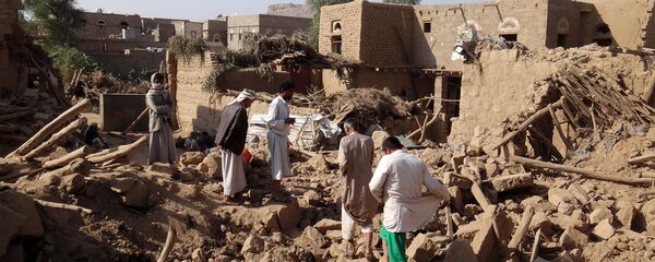 دهها کشته و زخمی در اثر حملات ائتلاف عربی به یمن دهها کشته و زخمی در اثر حملات ائتلاف عربی به یمن - اسپوتنیک ایران