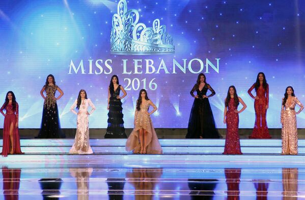 شرکت کنندگان کنکور « ملکه زیبایی  لبنان -2016» در  شهر « جونیه» لبنان - اسپوتنیک ایران  