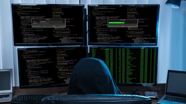 Хакер за компьютерами - اسپوتنیک ایران  