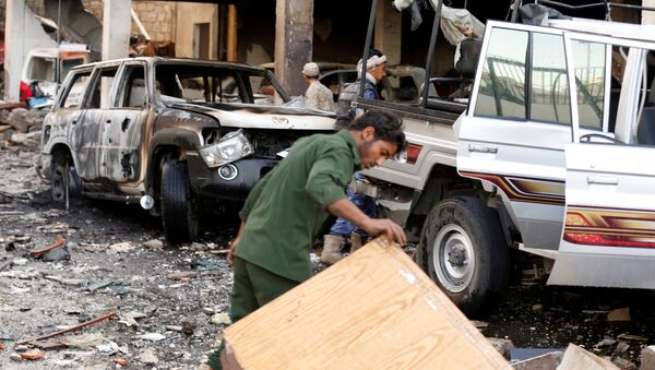 انفجار بمب در بانک مرکزی پایتخت یمن - اسپوتنیک ایران  