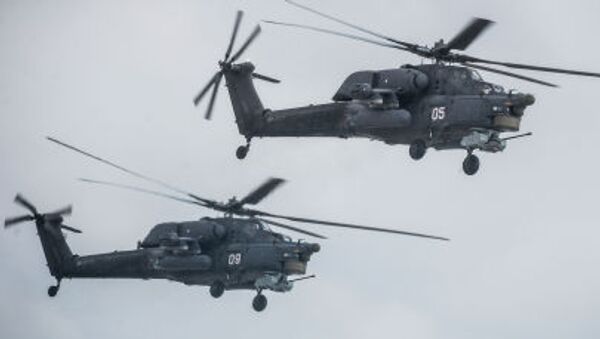 وزارت دفاع روسیه - هلیکوپترهای جنگی جدید روسیه. Mi-28NM - اسپوتنیک ایران  