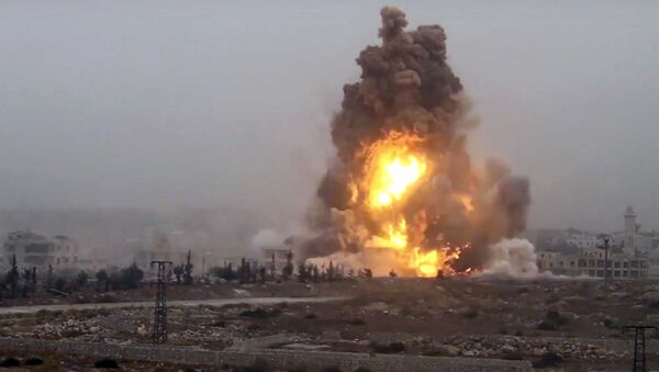 کشته شدن شبه نظامیان اروپایی در انفجار انبار مهمات در سوریه - اسپوتنیک ایران  