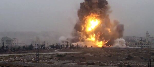 حمله موشکی به انبار تسلیحات سپاه در سوریه - اسپوتنیک ایران  