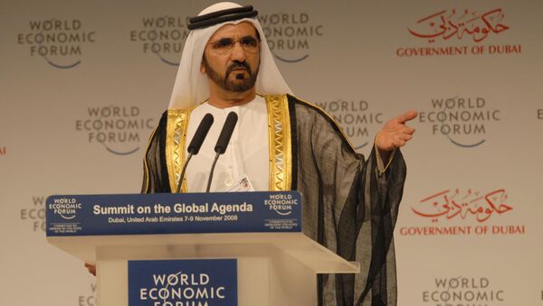 الشيخ محمد بن راشد آل مكتوم، نائب رئيس دولة الإمارات رئيس مجلس الوزراء حاكم دبي - اسپوتنیک ایران  