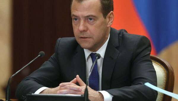 Председатель правительства РФ Дмитрий Медведев проводит заседание правительственной комиссии по вопросам социально-экономического развития Дальнего Востока и Байкальского региона - اسپوتنیک ایران  