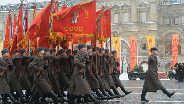 March commemorating 75th anniversary of 1941 military parade on Red Square - اسپوتنیک ایران  