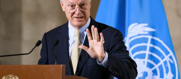 Специальный посланник ООН по Сирии Стаффан де Мистура Специальный посланник ООН по Сирии Стаффан де Мистура - اسپوتنیک ایران