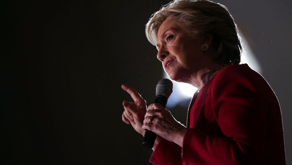 Кандидат в президенты США Хиллари Клинтон во время предвыборной кампании во Флориде - اسپوتنیک ایران  