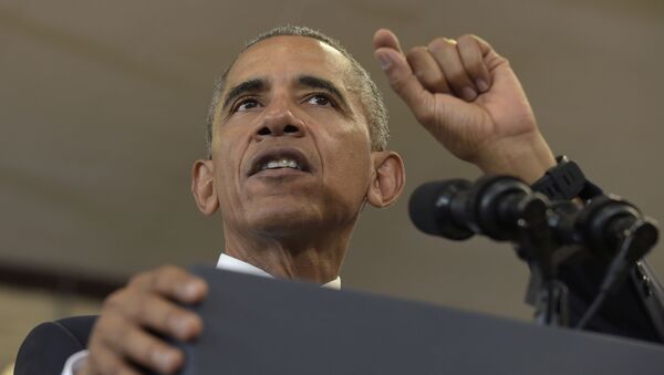 باراك اوباما برخى از امريكايى ها را به خاطر اعتماد بيشتر به پوتين نسبت به دموكرات ها سرزنش كرد - اسپوتنیک ایران  