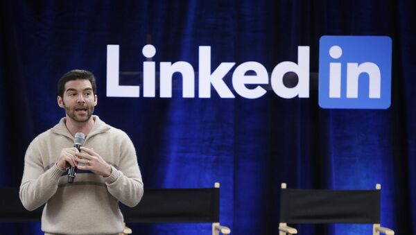 CEO de LinkedIn Jeff Weiner (Foto de arquivo) - اسپوتنیک ایران  