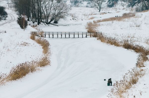 ماهیگیری روی یخ - اسپوتنیک ایران  