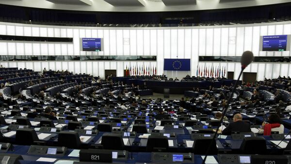 Заседание европейского парламента в Страсбурге - اسپوتنیک ایران  