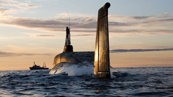 شلیک موشک بولاوا از زیردریایی  یوری داگاروکین روسیه - اسپوتنیک ایران  