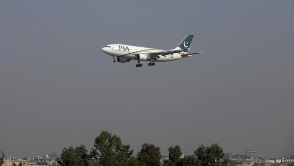 A Pakistan International Airlines (PIA) passenger plane arrives at the Benazir International airport in Islamabad, Pakistan. (File) - اسپوتنیک ایران  