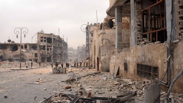 Разрушенный старый город в Алеппо, 2013 год - اسپوتنیک ایران  