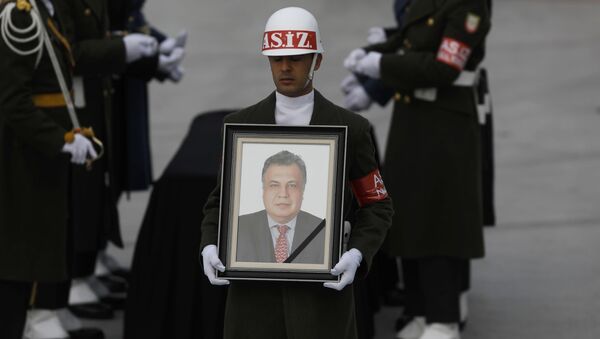 مراسم تشییع جنازه آندری کارلوف  سفیر روسیه در  ترکیه - اسپوتنیک ایران  